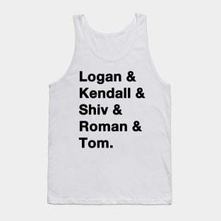 Succession Names Tank Top